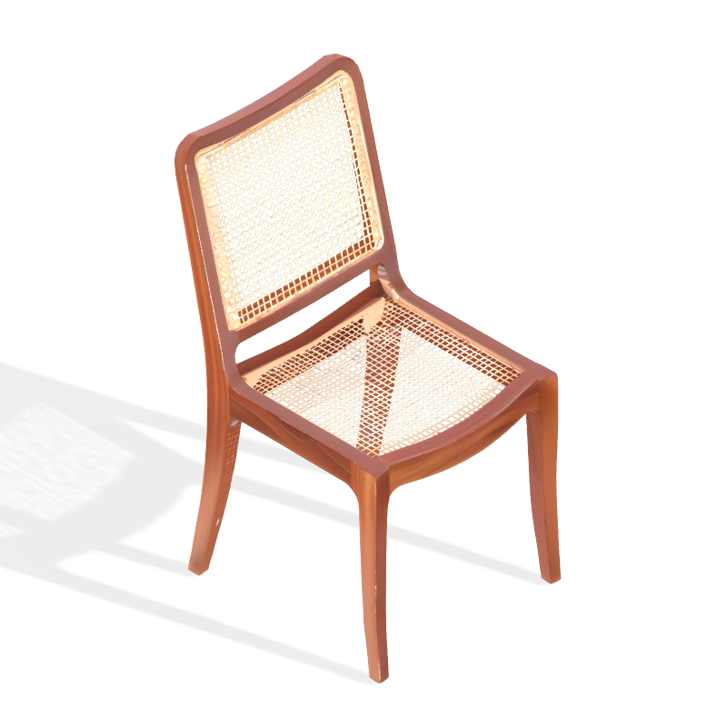 Manila Cane Dining Chair