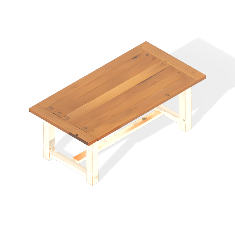 Rustic Farmhouse Dining Table